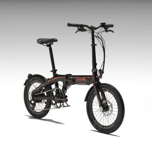 OZ E-Leggera foldbar elcykel (SORT)